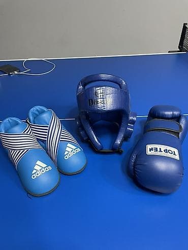 тейквондо: Продаю недорого Комплект экипировки для тхэквондо (ITF) Состав: - — 9