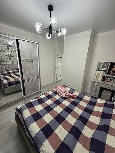 токмок сдаю: 2 комнаты, 50 м², 106 серия, 4 этаж, Свежий ремонт — 7