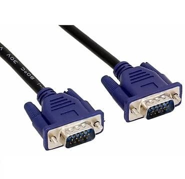 Кабель VGA стандарт HD15, оба разъёма — «папа». - Предназначен для