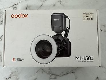 кабил: Кольцевая макровспышка Godox ML-150 II - Тип: кольцевая вспышка для — 1