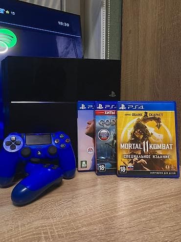 Обменяю PlayStation 4 Fat, второй ревизии. Есть аккаунт с подпиской