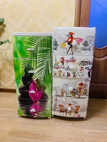 шкафы для ванны: Комоды Производство: Россия с 4 отсеками Высота 98 ширина 40 — 2