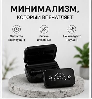 широкий монитор: Беспроводные наушники-вкладыши, Новый — 2
