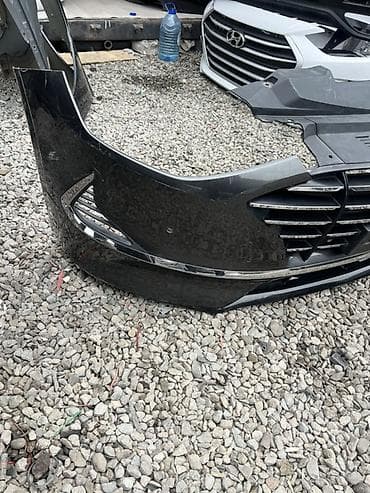 Бампер Hyundai, Б/у, Оригинал — 4