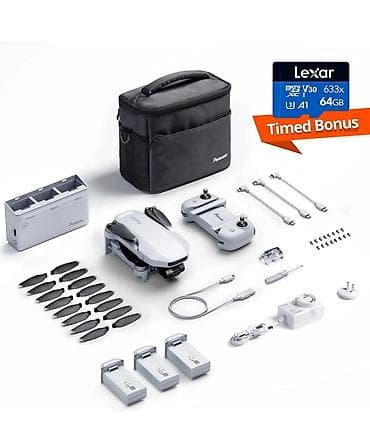 xbox 3: Дрон Potensic Atom SE с камерой и комплектом аксессуаров Основные — 2