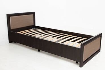 железный кравать: Кровать односпальная, коллекции Коен МДФ, Штрокс Темный, БРВ Брест — 4