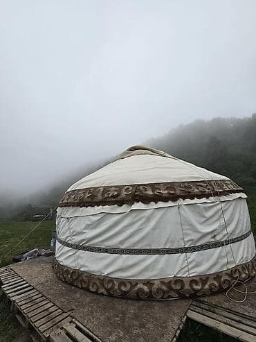 электро велик каракол: Боз үйлөрдү ижаралоо, Каркасы Жыгач, 100 баш, Казан, Идиш-аяк, Полу менен — 8