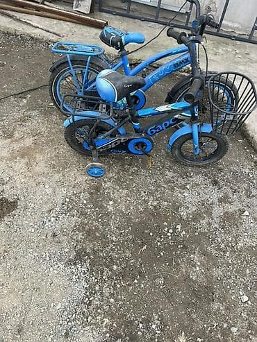 двойной велосипед: Детский велосипед, 2-колесный, 4 - 6 лет — 1