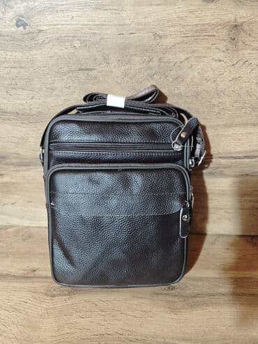 Барсетка, Материал: Натуральная кожа, Новый