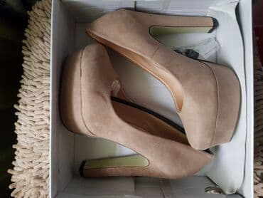 туфли беж цвет: Продаю новые туфли 37 размер, натуральная замша. Бренд Fersini — 4