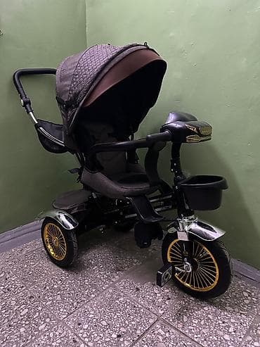 велосипед трюковой: Детское велосипед-коляска (абсолютно новое). - 3-колесный велосипед - — 3