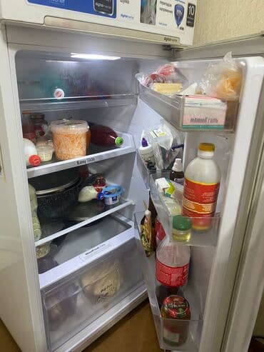 пассивное сетевое оборудование planet: Холодильник Samsung, Б/у, Двухкамерный — 2