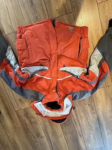 Рубашки: Костюм, XL, Б/у, С утеплителем, Вентиляционные клапаны, Внутренние и внешние карманы, Высокая посадка штанов — 3