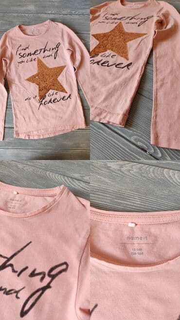 Рубашка, цвет - Розовый, Б/у