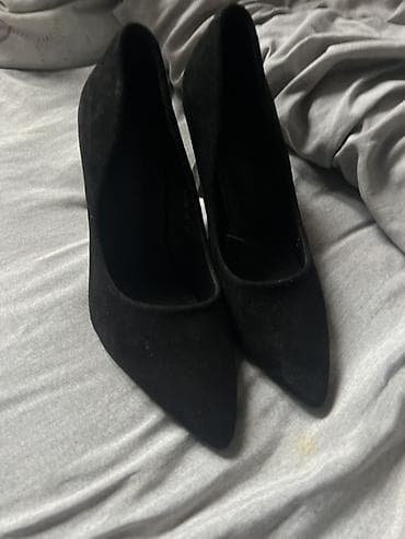 размер 39 обувь: Туфли, 36, Б/у, цвет - Черный, Самовывоз — 3