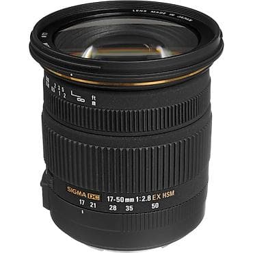 бленды: Объектив Sigma DC 17-50mm 1:2.8 EX HSM для Nikon с переменным фокусным — 1
