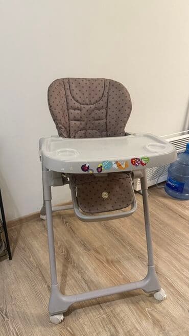 стульчик для кормления купить: Стульчик для кормления, Другой бренд, Пластик, Другой вид, цвет - Серый — 5