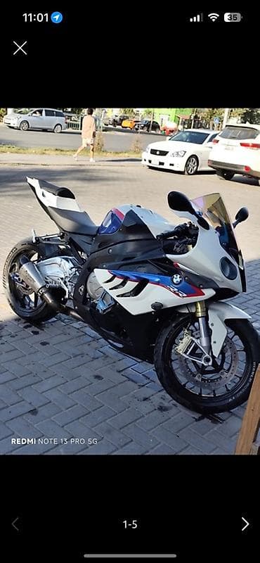 Мотоциклы: Спортбайк BMW, 1000 куб. см, Бензин, Взрослый, Б/у — 1