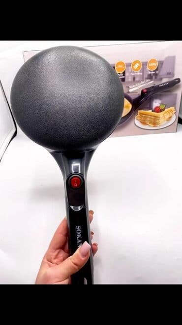 блинчик апарат: БЕСПЛАТНАЯ ДОСТАВКА! Блинница электрическая Sokany SP-5208 / — 4