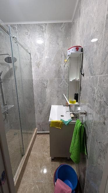 апартаменты ош: 2 комнаты, 67 м², Кызыл Аскер 105 серия, 5 этаж, Свежий ремонт — 2