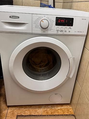 Техника для уборки: Адресс Репина 1 А Бишкекмкр Пишпек Б/у Стиральная машина Бирюса — 3