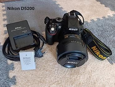 Фотоаппараты Nikon 1. Nikon D5200 + Nikkor 18-70 mm + зарядка и — 1