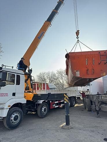 full construction: Услуги манипулятора-крана - Автоманипулятор 8х4 с гидравлической — 3