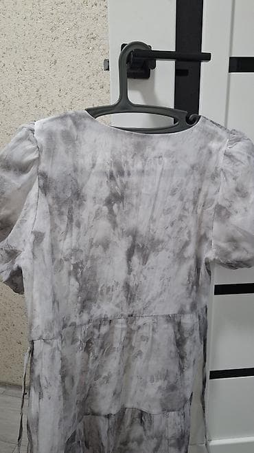 женские платя: Повседневное платье, Лето, Длинная модель, Шифон, Стандарт — 5