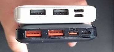 battery case: Пауэрбанки HOCO 22.5W и PAVAREAL PB15 (10 000 мА·ч) - HOCO (черный) — 3