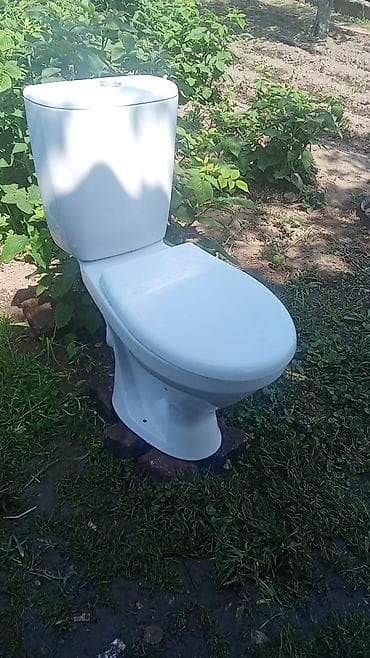 аквариум купить: Унитаз Напольный, Б/у, Материал: Фарфор — 2