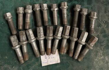 табуретка запаска: Колесные болты М12 и М14 на Мерседес: М12 5см - 250с/шт (10шт) М12 — 3