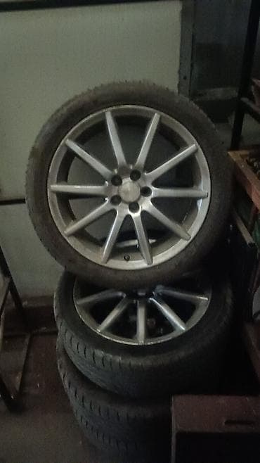 vossen diska 13: Литые Диски R 18 Комплект, отверстий - 4, Б/у — 2