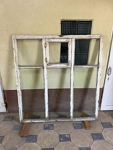 бу витраж: Б/у деревянные межкомнатные двери 2 шт и оконные рамы 13 шт со стеклом — 5