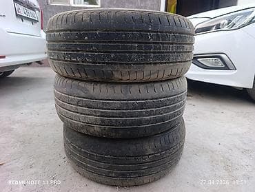 r16 4: Летние шины, комплект из 3 шт. 195/55/15 на любые машины подойдут - — 4