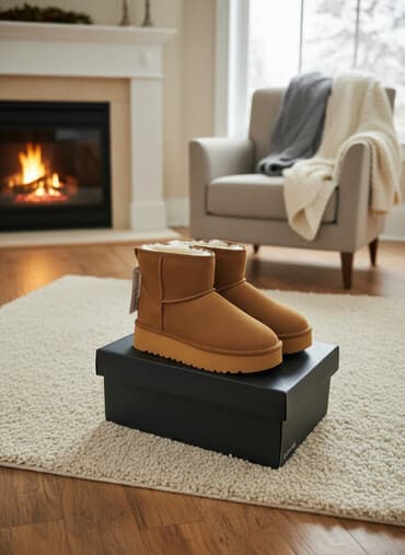 Аксессуары: Угги, 41, Новый, цвет - Коричневый, Самовывоз — 2