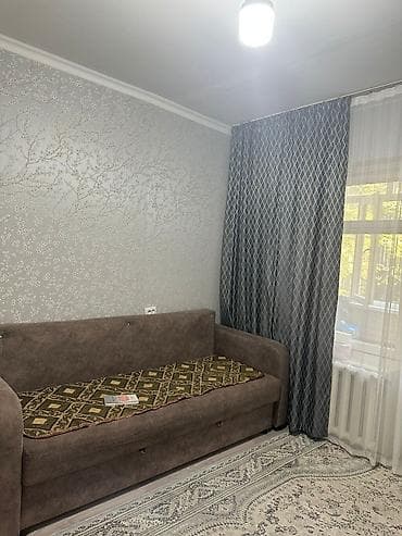 асанбай 105 серии: 3 комнаты, 63 м², 105 серия, 1 этаж, Косметический ремонт — 4