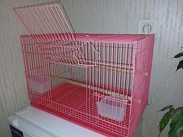 Клетка для птиц (волнистые попугаи, канарейки, амадины и т.п.)