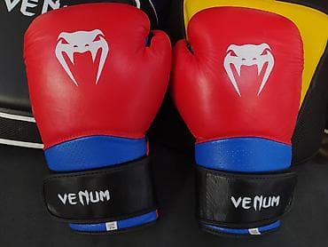 Перчатки: Профессиональные перчатки VENUM 100% плотная кожа в спортивном — 1