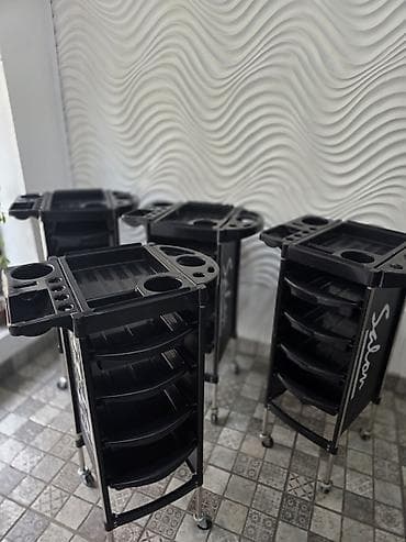 Мойка парикмахерская с креслом, кресла, стул на колёсиках макияжное — 9