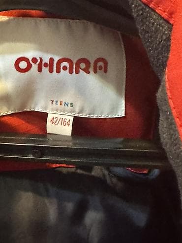 женская куртка: Куртка подростковая O’HARA Teens, размер 42/164. - Цвет: ярко‑красный — 4