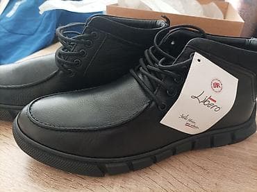 Ботинки: Мужские ботинки Libero - Цвет: черный - Материал верха: натуральная — 2