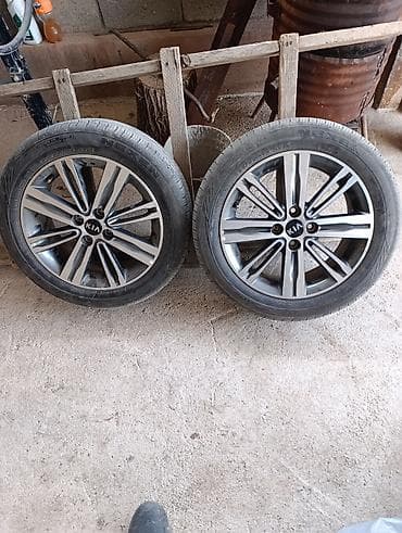 volkswagen jetta 2: Колеса в сборе 195 / 55 / R 16, Всесезонная, Б/у, Пара, Легковые, Литые, отверстий - 5 — 2