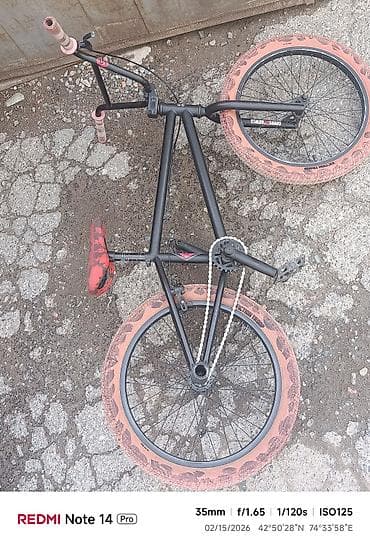 rolls roys: BMX велосипед, Рама L (172 - 185 см), Б/у — 10