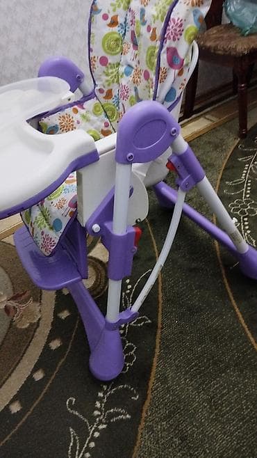 ножни: Детский стульчик для кормления 2-в-1 - Трансформируется: высокий стул — 3