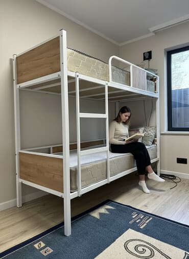 шкафчик для ванны: Двухъярусная кровать на матрас 2000х800 Без матраса!!! - Каркас — 1