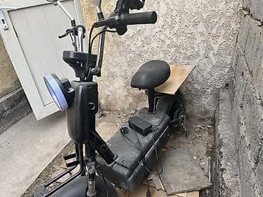 карпаты мопед: Электроскутер (городской мини-скутер) с двумя зеркалами и бортовым — 7