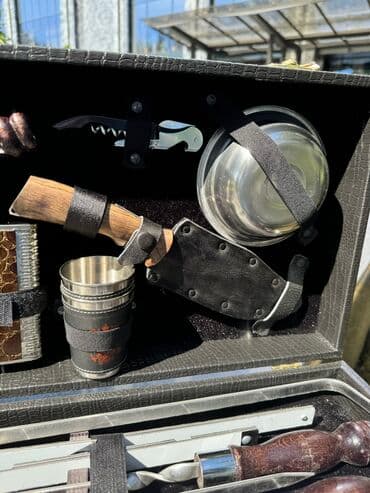 для шашлык: Шашлычный набор,набор для шашлыка,подарок для мужчин,мужские — 3