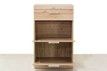 купить шкаф для обуви: Тумба для обуви 2Д 1Я (Oskar 2D1S), коллекции Оскар, Дуб Санремо — 2