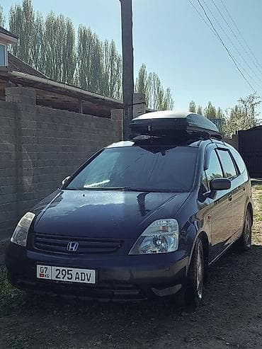 Унаа сатуу: Honda Stream: 2001 г., 2 л, Кол менен иштөөчү, Бензин, Вэн/Минивэн — 1