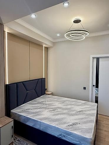 к акиева: 2 комнаты, 58 м², Ак-Кеме (старый аэропорт) Элитка, 13 этаж, Дизайнерский ремонт — 4